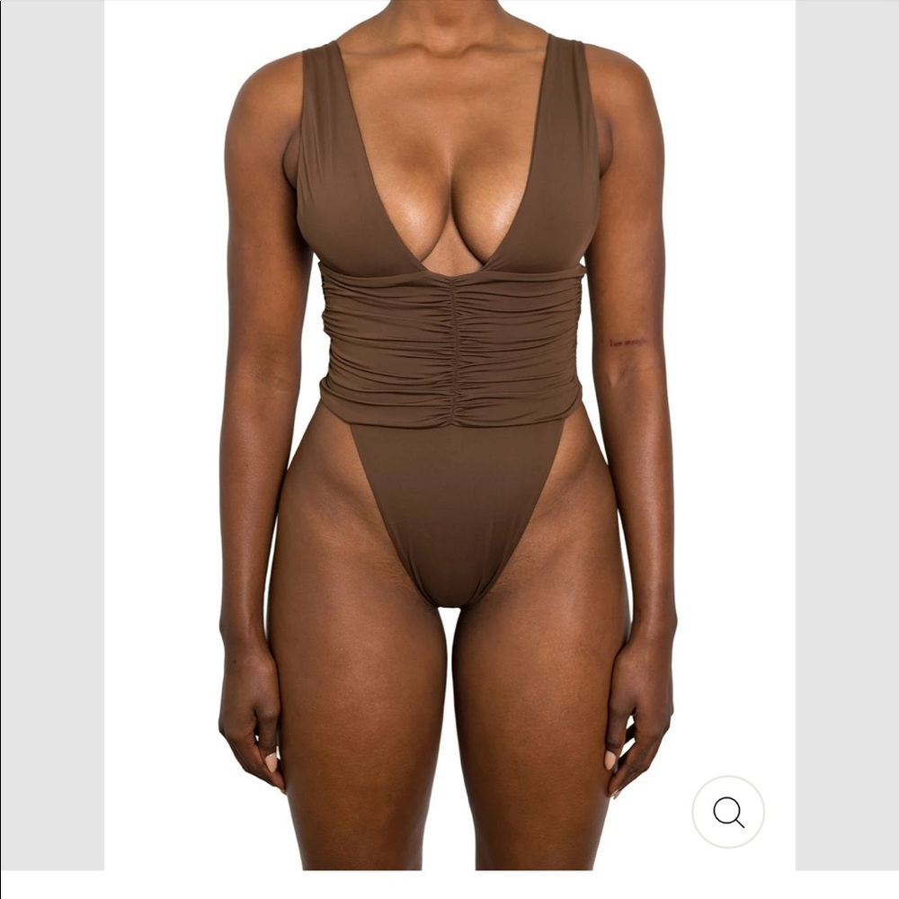 Riot Swim Echo One Piece in Chocolate